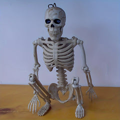 5pcs Skeleton Pendant Halloween Decor Supplies