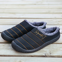 Men's Cozy House Slippers Anti-Skid Winter Shoes