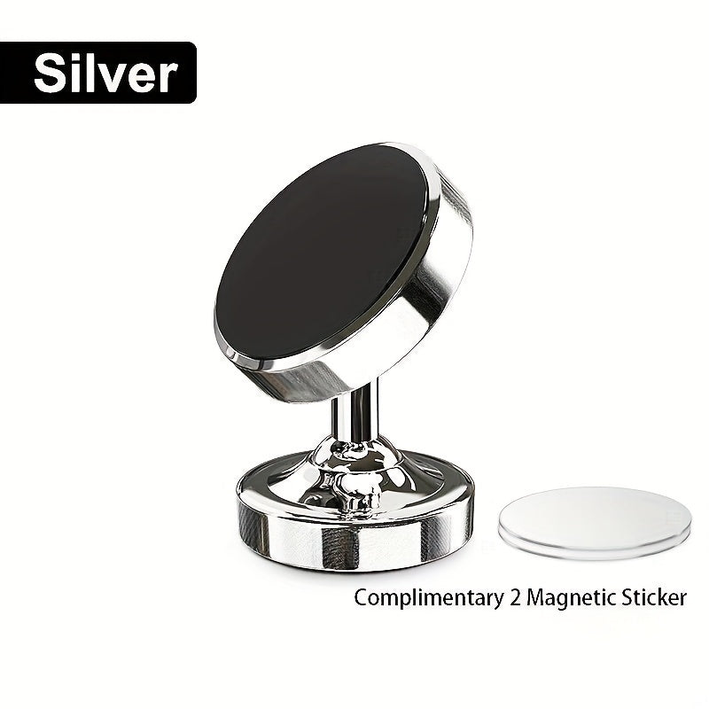 Car Phone Holder Strong Magnet 360 Rotation Dashboard Mount