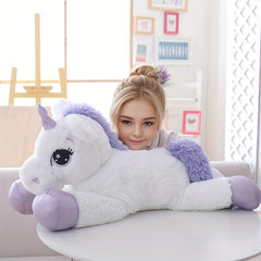 Giant Cartoon Unicorn Plush Toy for Kids Birthday Gift