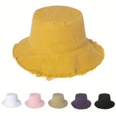 Unisex Foldable Wide Brim UV Protection Fisherman Hat
