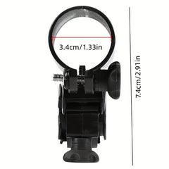 2pcs Bike Lamp Holder Flashlight Clip 360 Degree U Lamp Holder Clip