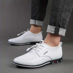 Men's Round Toe Formal Shoes Wear resistant Non Slip Smart Casual Shoes