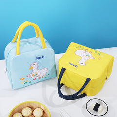 Cartoon Bento Bag Lunch Box Insulation Storage Handbag