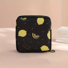 Reusable Nylon Tampon Storage Bag Mini Zipper Period Pouch