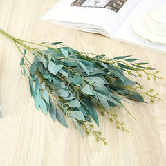 Modern Plastic Faux Leaf for Home Decor