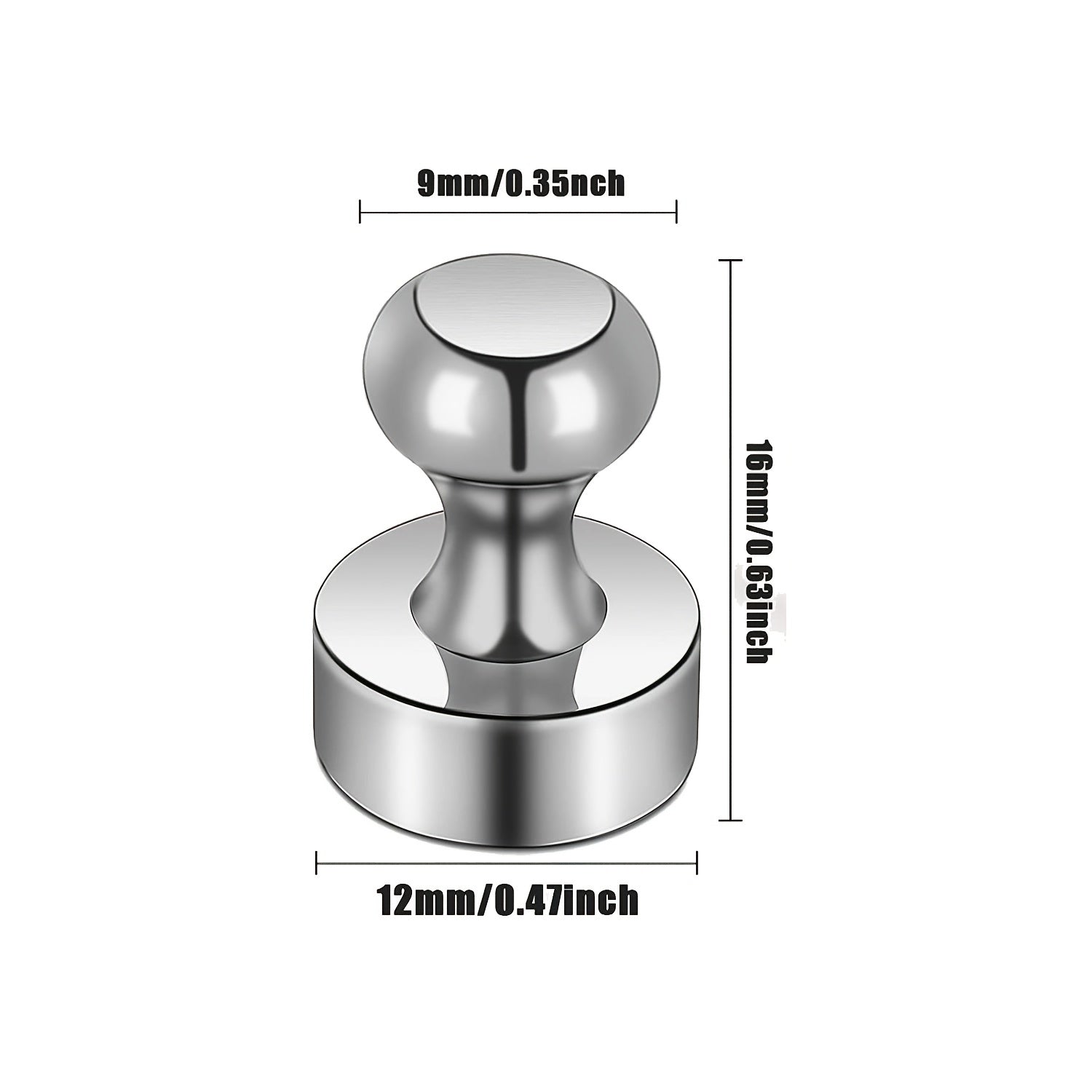 Neodymium Magnets 12/18pcs for Magnetic Boards & Whiteboards