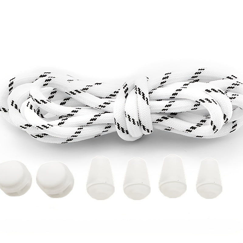 No Tie Shoelaces Elastic Strong Lock Laces One Size Fits All Adults Kids