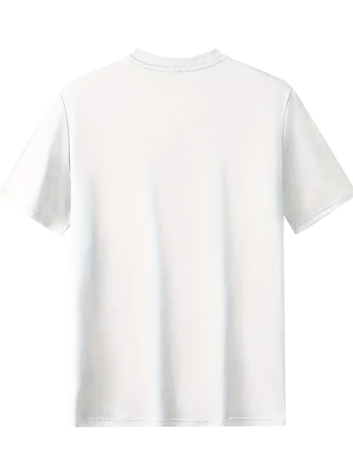 Men's Graphic Crew Neck Active T-shirt for Summer