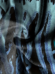 Men's Snake Print T-shirt & Shorts Set for Summer