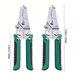 Electrician Pliers Wire Stripper Cutter Tool Stainless Steel