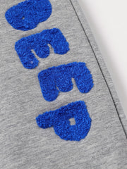 Baby Boys Letter Embroidered Sweatpants Animals Graphic Pants