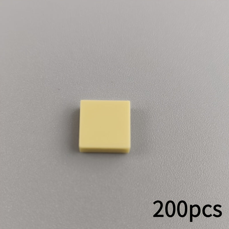 200pcs 1x1 Building Blocks Compatible with 3070 DIY Building Blocks