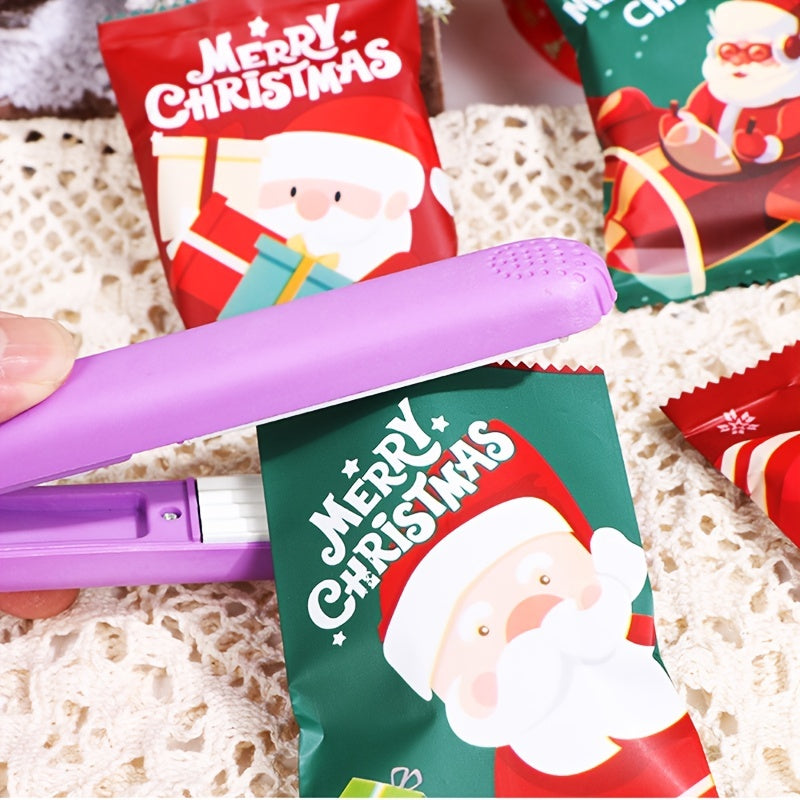 100pcs Christmas Biscuit Packaging Bag Aluminum Foil For Candy Biscuit Chocolate