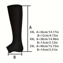 Sporty Calf Socks Women's Knee High Compression Socks