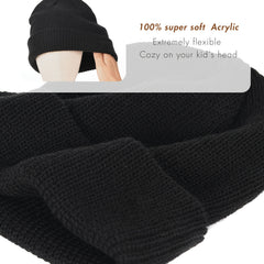 Toddler Winter Warm Light Beanie for Boys Girls