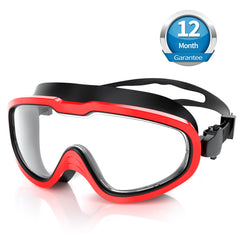 Unisex Swim Goggles UV Protection Anti-fog Diving Goggles Ear Plugs Nose Clips