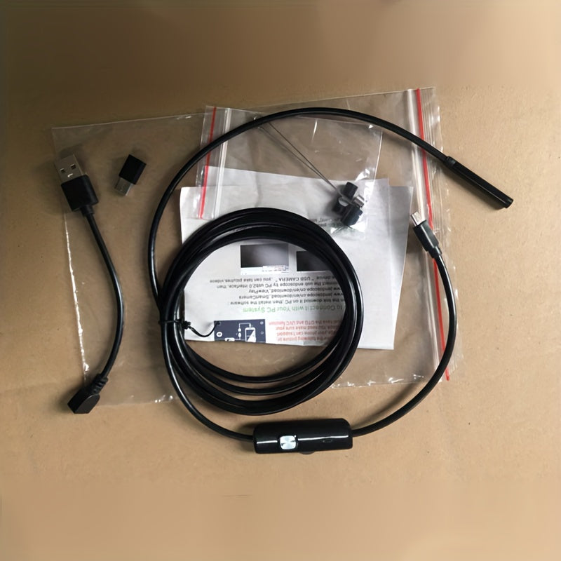 5.5mm Endoscope Camera Car Inspection Tool with Magnet Waterproof Mirror