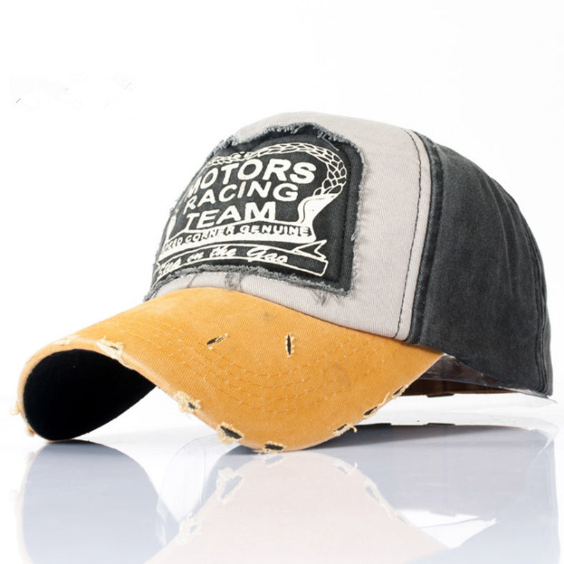 Unisex Sunshade Patchwork Breathable Baseball Cap Outdoor Sport