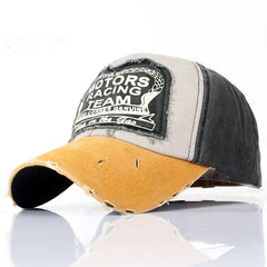 Unisex Sunshade Patchwork Breathable Baseball Cap Outdoor Sport