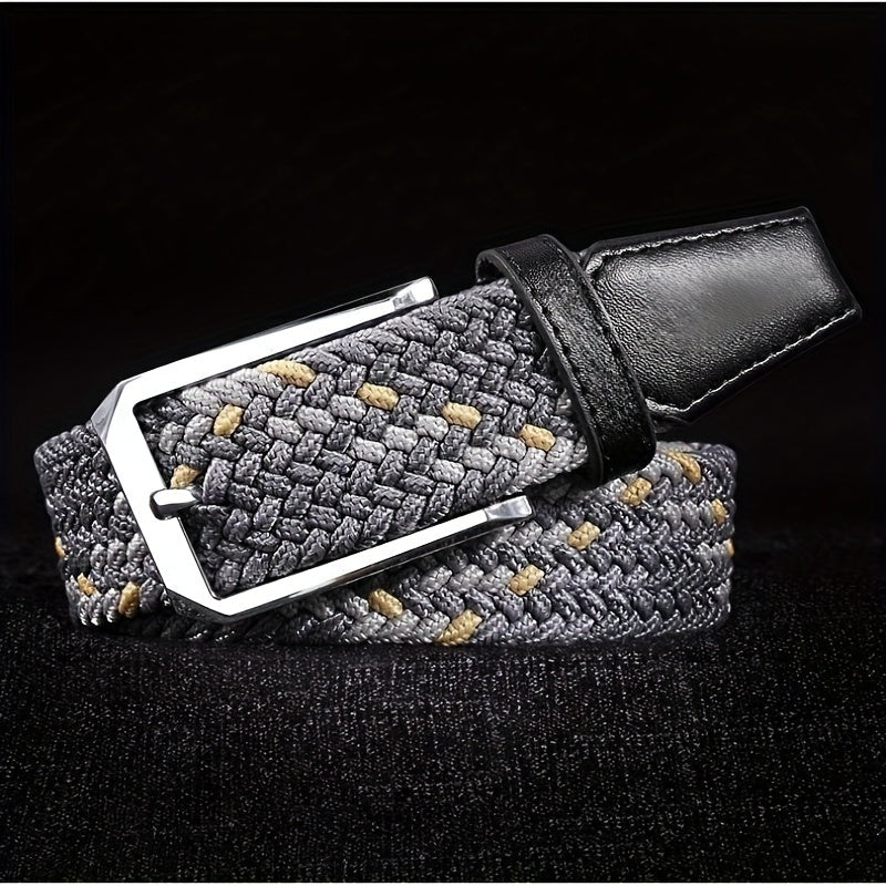 Men's Canvas Golf Web Belt Outdoor Tactical Pin Buckle Belt