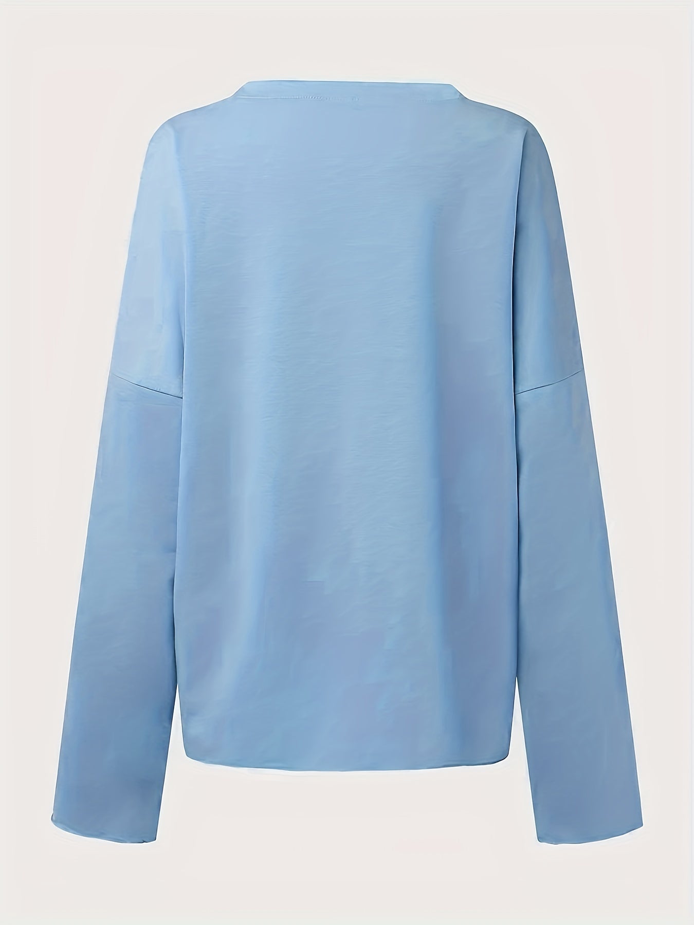 Cat Print Crew Neck Sweatshirt Casual Long Sleeve Sweatshirt For Spring & Fall