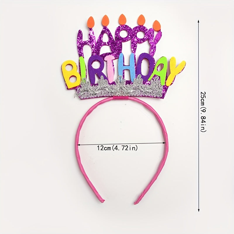 Happy Birthday Headband Photo Hair Accessories