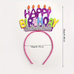 Happy Birthday Headband Photo Hair Accessories