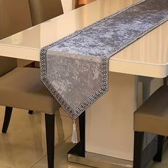 Polyester Table Runner Chinese Style for Home Kitchen Decor