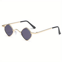 Boy's Retro Small Frame Sunglasses Hip Hop Show Travel Photo Prop