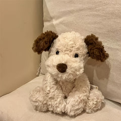 13.78inch Puppy Plush Toy Pillow Soft and Fluffy Room Decoration Birthday Gift