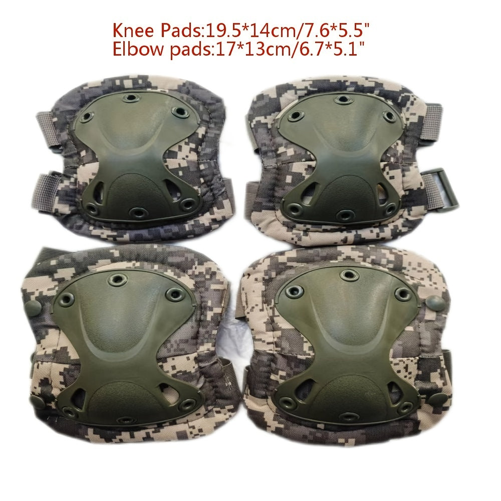 4pcs Knee & Elbow Pads for Outdoor Sports - Joint Protection
