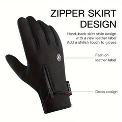 Winter Waterproof Touch Screen Gloves for Cycling Running