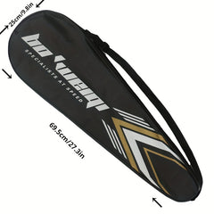 Oxford Cloth Badminton Racket Storage Bag with Shoulder Strap