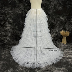 Layered Tulle Mesh Petticoat for Bridal Wedding