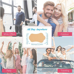 28pcs Underarm Sweat Patches Disposable Armpit Sweat Pads Antiperspirant Pads