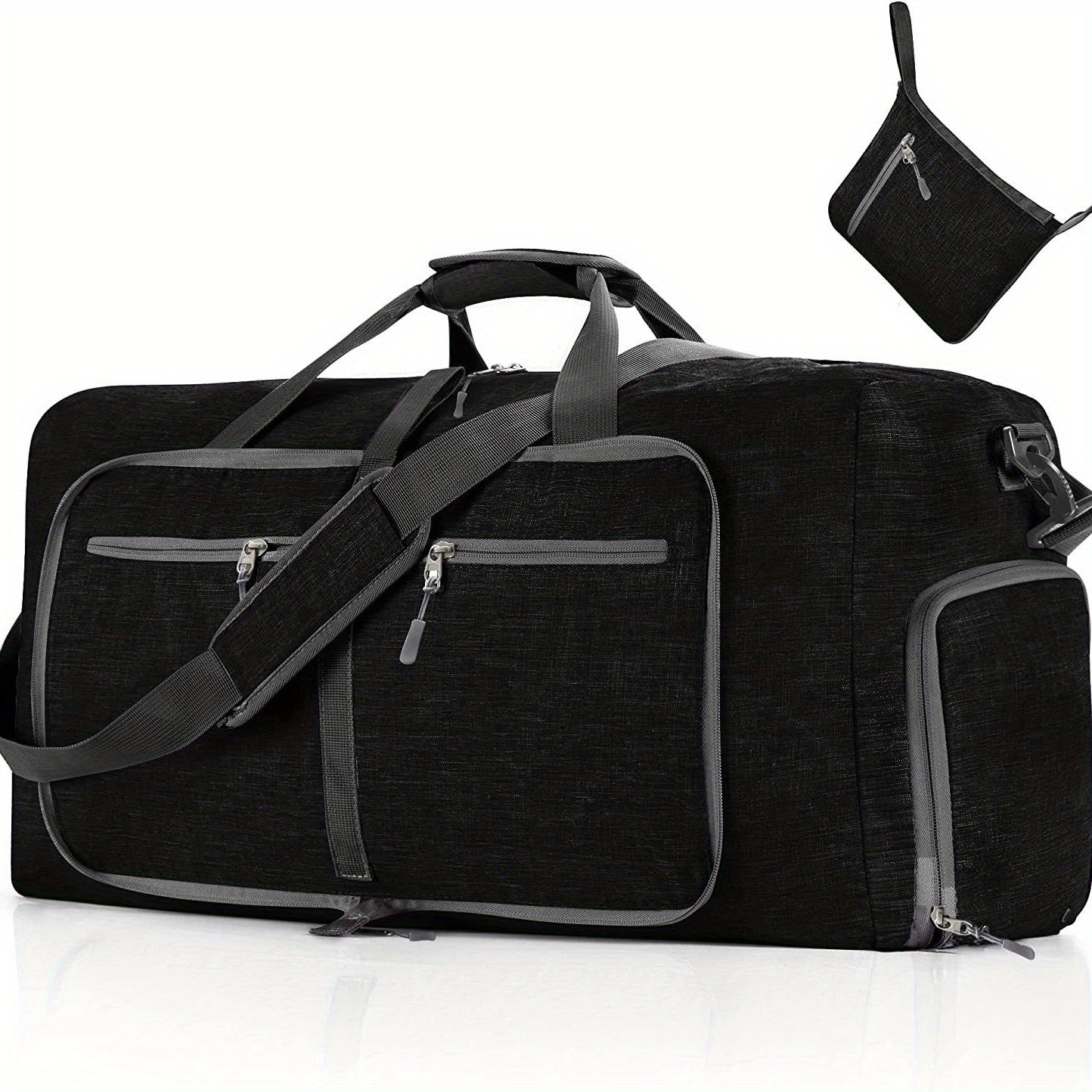 Folding Duffle Bag for Outdoor Travel Camping Fitness Men Women