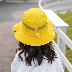 Fisherman Hat Wide Brim Sun Protection Bucket Hat