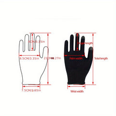 2pcs Game Gloves Touch Screen Sweat Scratch resistant