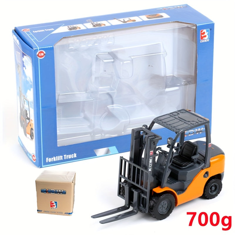 Alloy Forklift Model 1:20 Joint Movable Engineering Car Toy