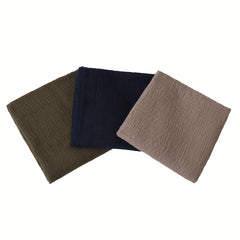 3pcs Rushed Scarf Shawl Wrap Minimalist Head Wrap For Daily Decoration Gift