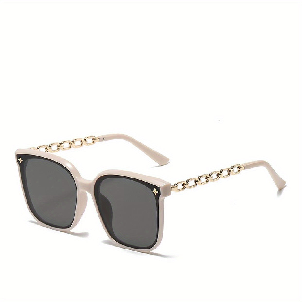 Fashionable UV Protected Large Round Sunglasses