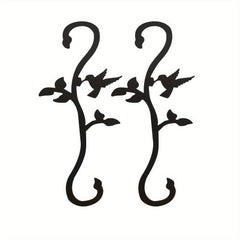 2pcs Bird Feeder House Hanger Hooks, Decorative Plant Hang