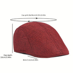Men's Summer Peaked Beret Retro Newsboy Hat