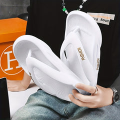 Men's Non Slip Flip Flops Walking Slippers