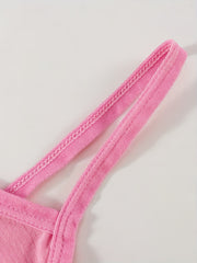 2pcs Girls Stretch Soft Bralette Underwear