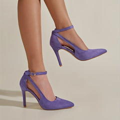 Women's Stiletto Heeled Sandals Ankle Strap High Heels