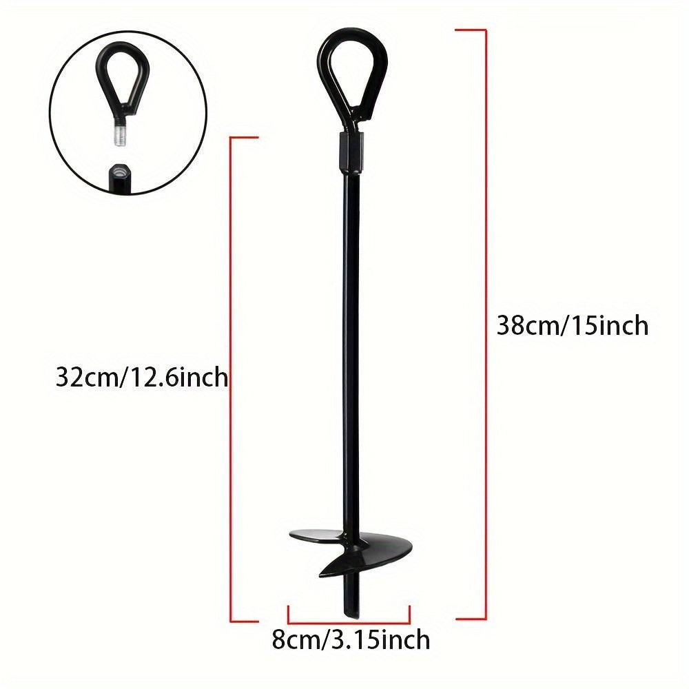 4pcs Outdoor Camping Tent Canopy Stakes Ground Nails