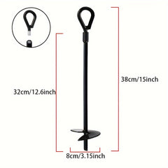 4pcs Outdoor Camping Tent Canopy Stakes Ground Nails