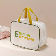 Large Capacity Portable Toiletry Bag with Dry and Wet Separation